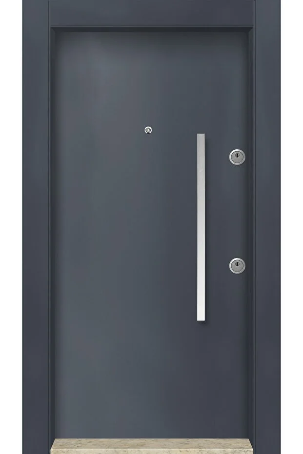 DORTURK ÇELİK KAPI SİSTEMLERİ Dış Iklim Kapısı, Yağmura Güneşe Dayanıklı Çelik Kapı Sol 5